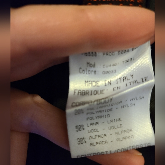 Roberto Cavalli herringbone coat/ jacket, size Men's Small - Picture 2 of 6